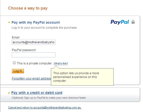 How to pay by credit card using Paypal